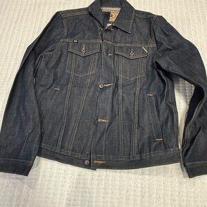 Cult of Individuality Dark Blue Denim Jacket